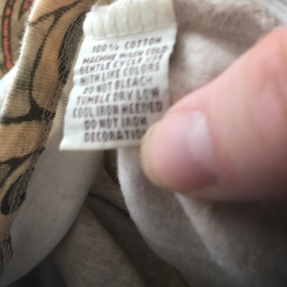 Patterned 3/4 length tee - Picture 7 of 8
